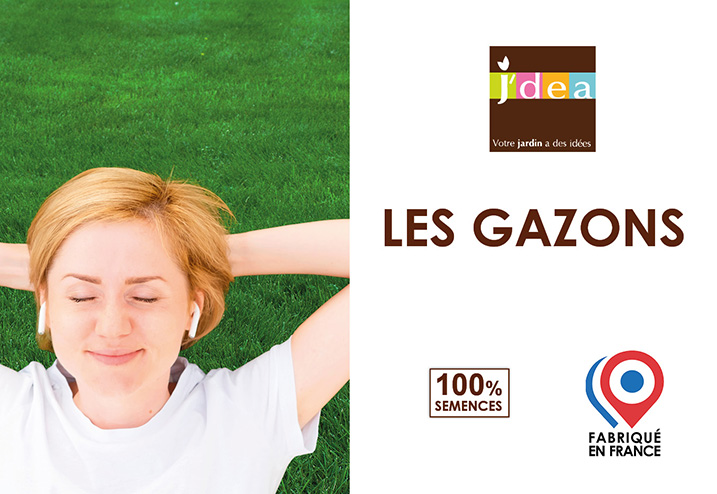 Découvrez les Semences de Gazon J’DEA